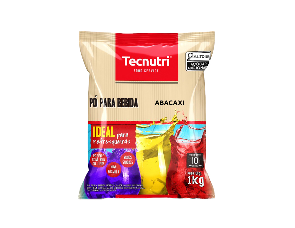 REFRESCO ABACAXI TECNUTRI 1 KG (CX 10 PCT)